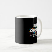 Mug Slpa Christmas Crew Speech Pathology Istant Xma  (Devant droit)
