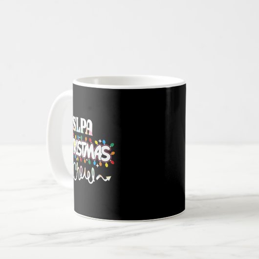 Mug Slpa Christmas Crew Speech Pathology Istant Xma  (Devant gauche)