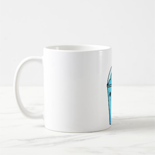 Mug Slushy Bleu Kawaii (Gauche)