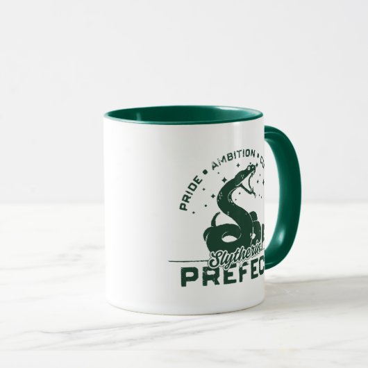 Mug SLYTHERIN™ - Badge Préfet (Devant droit)