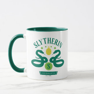 Mug SLYTHERIN™ House Double Snake Locket Graphique