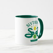 Mug SLYTHERIN™ House Double Snake Locket Graphique (Devant droit)