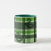 Mug SLYTHERIN™ Tartan Plaid Motif (Centre)