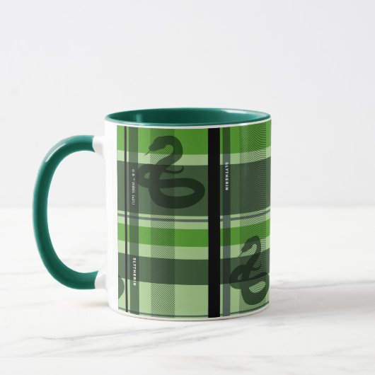 Mug SLYTHERIN™ Tartan Plaid Motif (Gauche)