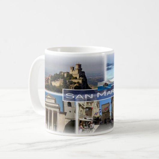 Mug SM San Marino - (Devant gauche)