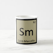 Mug SM - Symbole de chimie de fromage de (Centre)