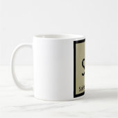 Mug SM - Symbole de chimie de fromage de (Gauche)