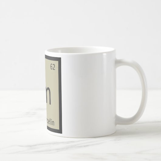 Mug SM - Symbole de chimie de fromage de (Droite)