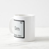 Mug Sm - Tableau périodique de Slender Man Meme Chimie (Devant gauche)