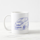 Mug Sma ForTwo 2007 (Gauche)