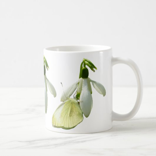 Mug Small White on Snowdrop (Droite)
