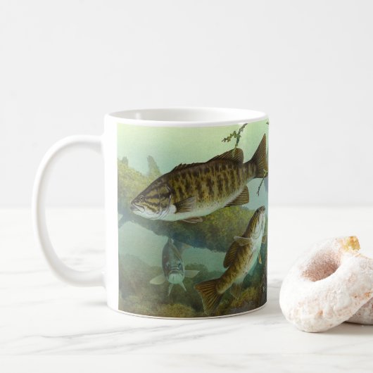 Mug Smallmouth bass (Avec donut)