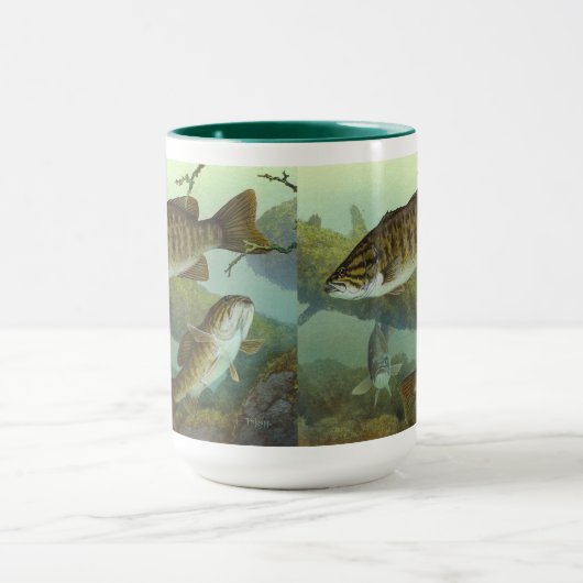 Mug Smallmouth bass (Centre)