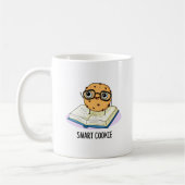 Mug Smart Cookie Funny Snack Pun (Gauche)