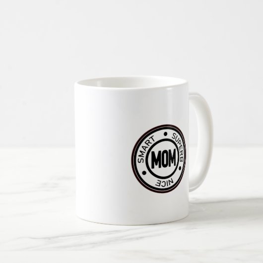 Mug Smart Nice Maman Superbe (Devant droit)