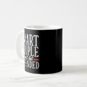 Mug Smart People Don't Get Offended  (Devant gauche)