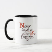 Mug SMAUG™ - Ne Riez Jamais À Un Dragon En Direct (Gauche)