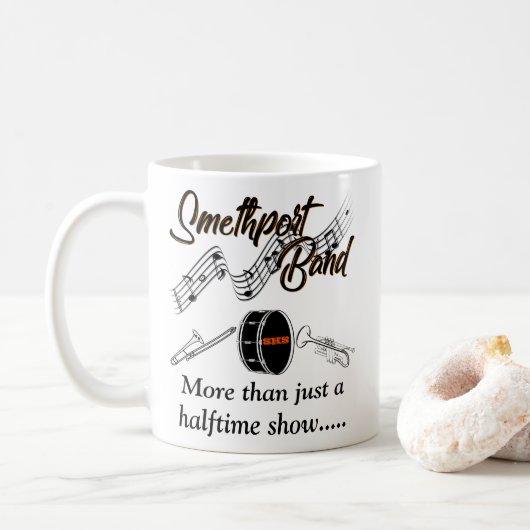 Mug Smethport High School Plus qu'une bande de Marchin (Avec donut)