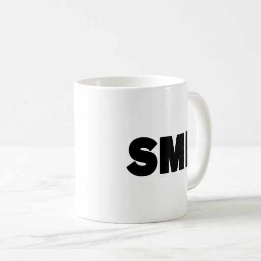 Mug SMH | Écart de texte (Devant droit)