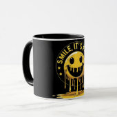 Mug Smile, c'est gratuit Classic Mug, 11 oz (Devant gauche)