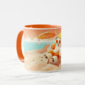 Mug Smile Dog - Mode Plage Activé (Devant gauche)