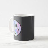 Mug Smile Face Shirt Happy Smiling Face Rave Edm Music (Devant gauche)