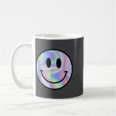 Mug Smile Face Shirt Happy Smiling Face Rave Edm Music (Gauche)