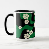 Mug Smile - Vert, Crème et Noir (Gauche)