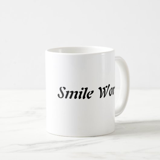 Mug Smile World 11oz (Devant droit)