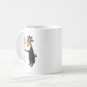 Mug Smiletodaytees Goat Bride Et Groom Mariage _1 (Devant gauche)