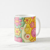 Mug Smiley Rétro (Devant droit)