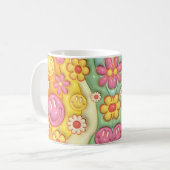 Mug Smiley Rétro (Devant gauche)