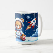 Mug Smiling Astronaut Teddy Adventure (Devant droit)