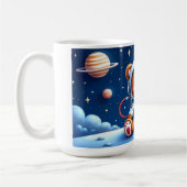 Mug Smiling Astronaut Teddy Adventure (Gauche)