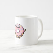 Mug Smiling Donut – Cute Kawaii Illustration (Devant droit)
