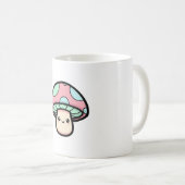 Mug Smiling Mushroom – Cute Kawaii Illustration (Devant droit)