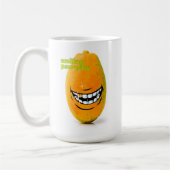 Mug Smiling Pawpaw a rencontré 'n Goue Tand (Gauche)