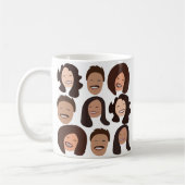 Mug Smiling People Happy Face (Gauche)