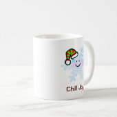 Mug Smiling Snowflake Holiday Cheer (Devant droit)