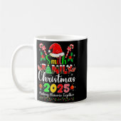 Mug Smith Family Christmas 2025 Matching Santa Hat Xma (Gauche)