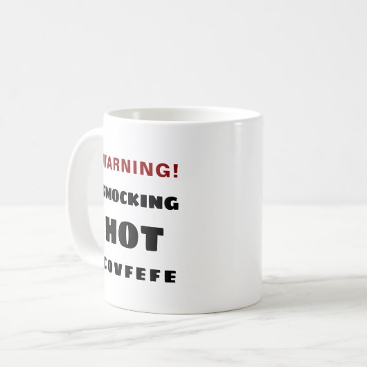 Mug Smocks Covfefe chaud (Devant gauche)