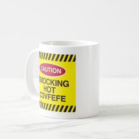 Mug Smocks Covfefe chaud (Devant gauche)