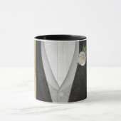 Mug Smoking de mariés "sien " (Centre)