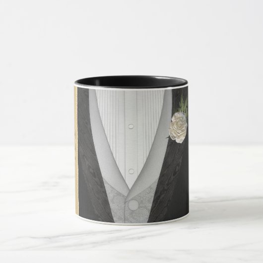 Mug Smoking de mariés "sien " (Centre)