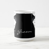 Mug Smoking noir pour marié (Centre)