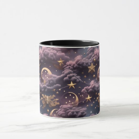 Mug - Smoky Plum Celestial Moon (Centre)