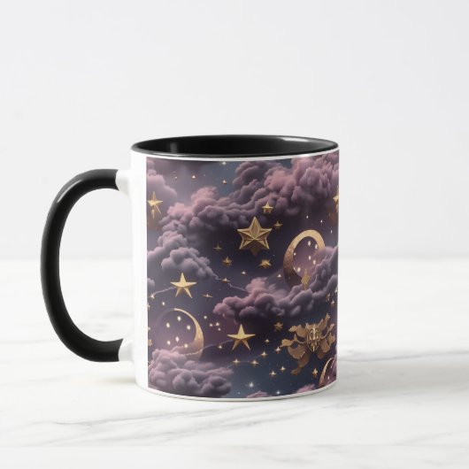 Mug - Smoky Plum Celestial Moon Mok (Links)