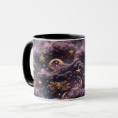 Mug - Smoky Plum Celestial Moon Mok (Voorkant links)