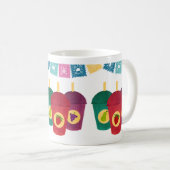 Mug Smoothie Bliss : Avocado, fraises et raisins (Devant droit)