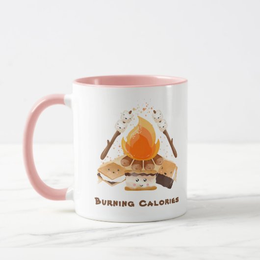 Mug S'more Cute Funny Camping Feu de camp (Gauche)
